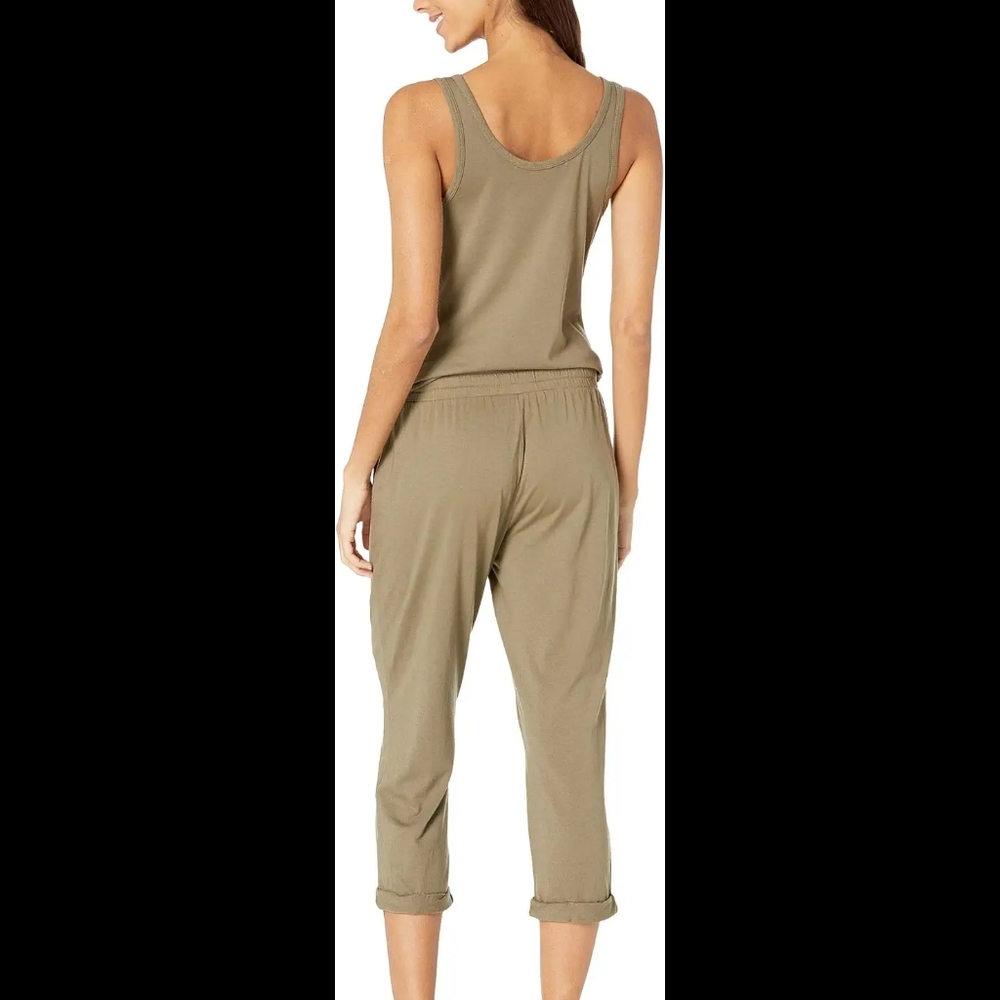 Michael Stars Theo Cotton Modal Tank Jumpsuit - Picture 3 of 5
